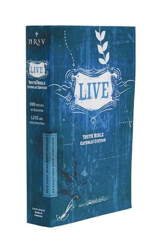 Book cover for NRSV, LIVE, Catholic Edition, Youth Bible, Paperback: Youth Bible, Catholic Edition by Catholic Bible Press