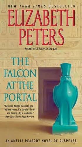 Book cover for The Falcon at the Portal: An Amelia Peabody Novel of Suspense (Amelia Peabody Series, 11) by Peters, Elizabeth