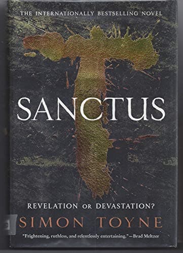 Book cover for Sanctus: A Novel (The Sanctus Trilogy, 1) by Toyne, Simon