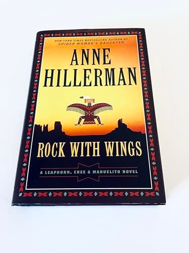 Book cover for Rock with Wings: A Leaphorn, Chee & Manuelito Novel by Hillerman, Anne
