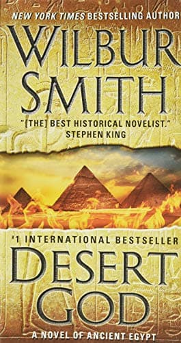 Book cover for Desert God: A Novel of Ancient Egypt by Smith, Wilbur