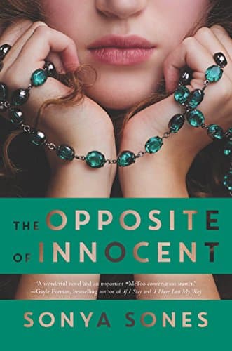 Book cover for The Opposite of Innocent by Sones, Sonya
