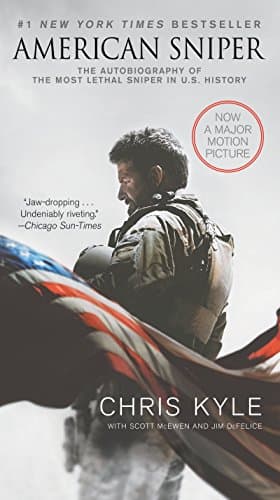 Book cover for American Sniper [Movie Tie-in Edition]: The Autobiography of the Most Lethal Sniper in U.S. Military History by Kyle, Chris