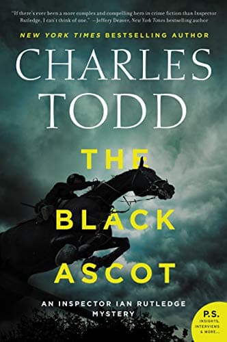 Book cover for BLK ASCOT (Inspector Ian Rutledge Mysteries, 21) by Todd, Charles