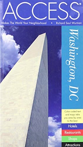 Book cover for Access Washington, DC by Richard Saul Wurman
