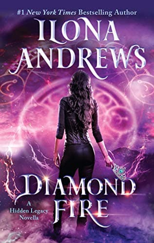 Book cover for Diamond Fire: A Hidden Legacy Novella by Andrews, Ilona