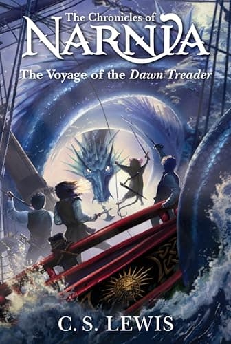 Book cover for The Voyage of the 'Dawn Treader' (The Chronicles of Narnia, Book 5) by C. S. Lewis