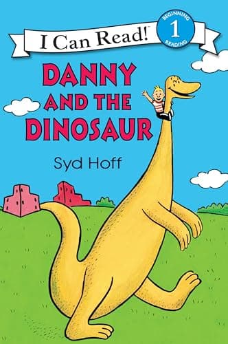 Book cover for Danny and the Dinosaur by Hoff, Syd