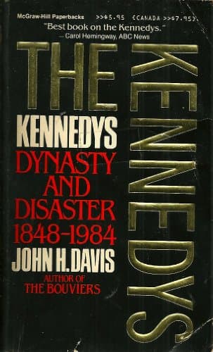 Book cover for Kennedys: Dynasty and Disaster by Davis, John H.
