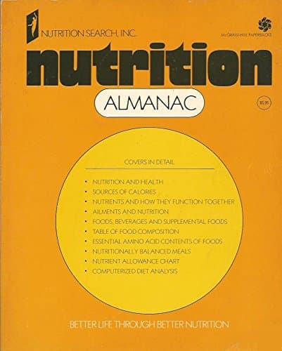 Book cover for Nutrition almanac by Nutrition Search, Inc
