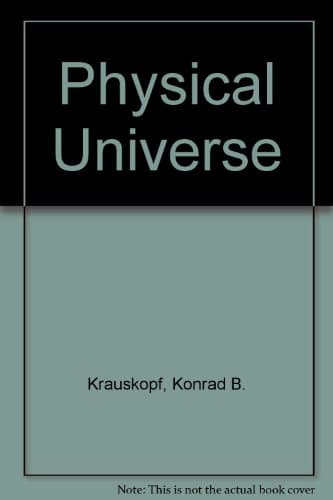 Book cover for The Physical Universe by Beiser, Arthur