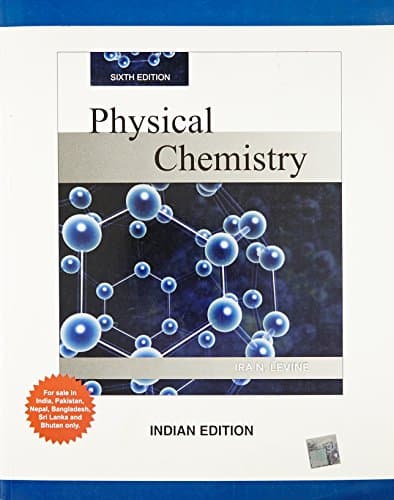 Book cover for Physical Chemistry by Levine
