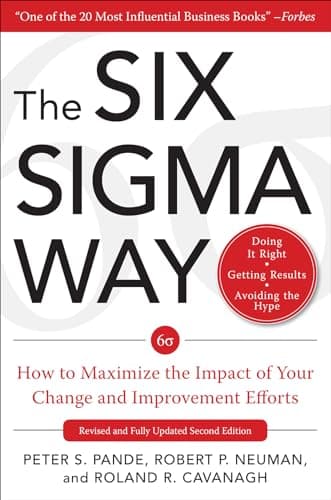 Book cover for The Six Sigma Way: How GE, Motorola, and Other Top Companies are Honing Their Performance by Peter S. Pande et al