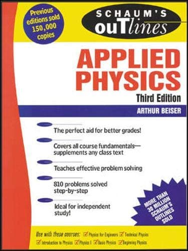 Book cover for Schaum's Outline of Applied Physics, 4th ed. by Beiser,Arthur