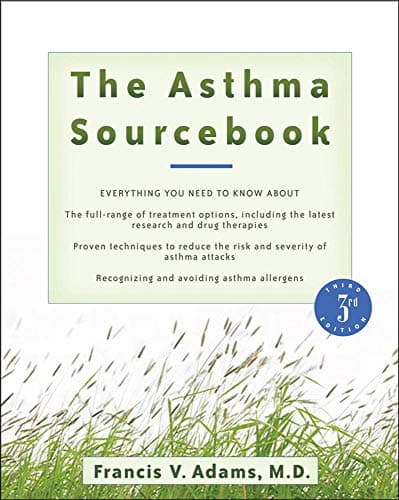 Book cover for The Asthma Sourcebook 3rd Edition (Sourcebooks) by Adams, Francis