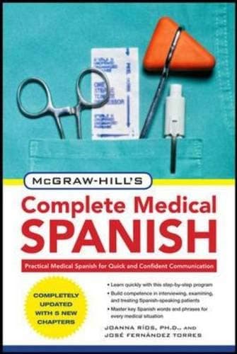 Book cover for McGraw-Hill's Complete Medical Spanish, Second Edition by Rios, Joanna