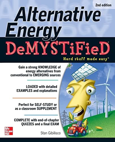 Book cover for Alternative Energy DeMYSTiFieD, 2nd Edition by Gibilisco, Stan
