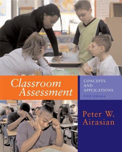 Book cover for Classroom Assessment by Airasian, Peter W