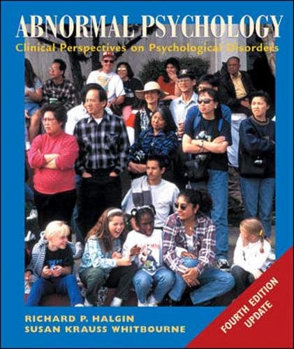 Book cover for Abnormal Psychology: Clinical Perspectives on Psychological Disorders with MindMap Plus CD-ROM and PowerWeb, Updated 4e by Halgin, Richard P