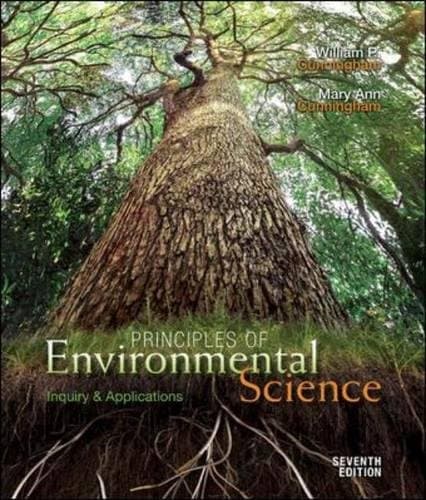 Book cover for Principles of Environmental Science: Inquiry and Applications by Cunningham, William