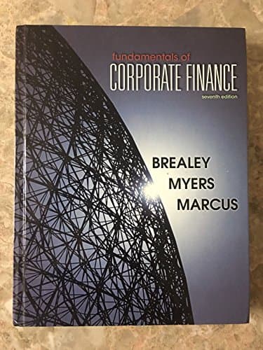 Book cover for Fundamentals of Corporate Finance by Brealey, Richard