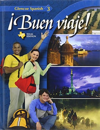 Book cover for Buen Viaje!, Level 3, Texas S (Spanish and English Edition) by Schmitt, Conrad J.