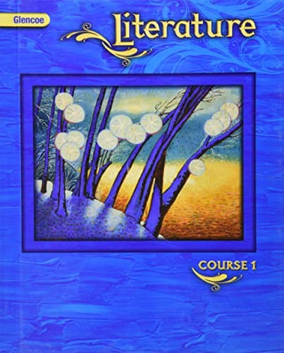 Book cover for Literature Course 1, National Edition (Glencoe Literature Series, Course 1) by Jeffery D. Wilhelm
