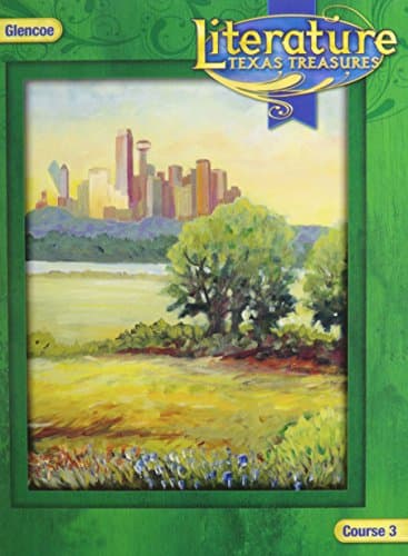 Book cover for Literature Texas Treasures, Course 3 by Glenco