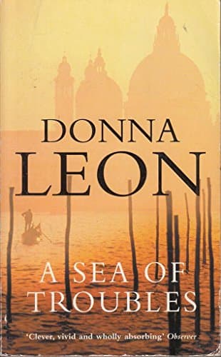 Book cover for A Sea Of Troubles by Leon, Donna