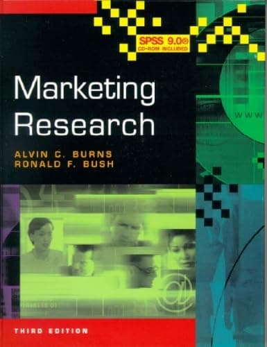 Book cover for Marketing Research (with SPSS CD-ROM) by Burns, Alvin C.