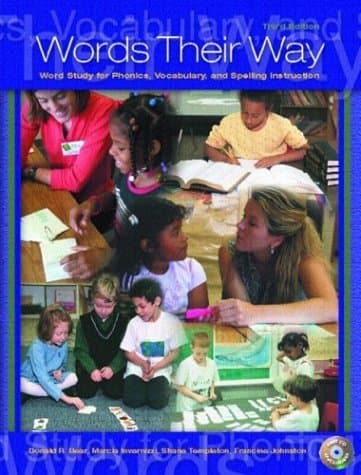 Book cover for Words Their Way: Word Study for Phonics, Vocabulary, and Spelling Instruction by Bear, Donald R.