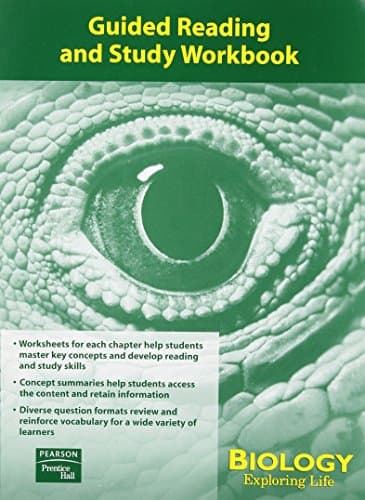 Book cover for Biology: Exploring Life : Guided Reading and Study Workbook by Neil Campbell