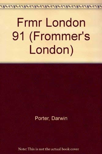 Book cover for Frommer's London 1991 by Porter, Darwin