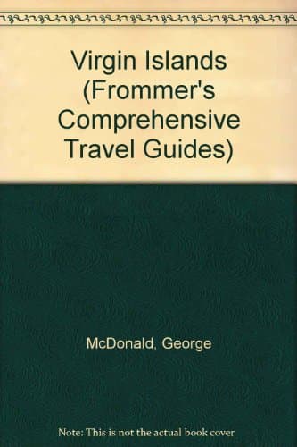 Book cover for Frommer's Travel Guide to the Virgin Islands, 1992-1993 by McDonald, George