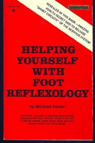 Book cover for Helping Yourself with Foot Reflexology by Mildred Carter
