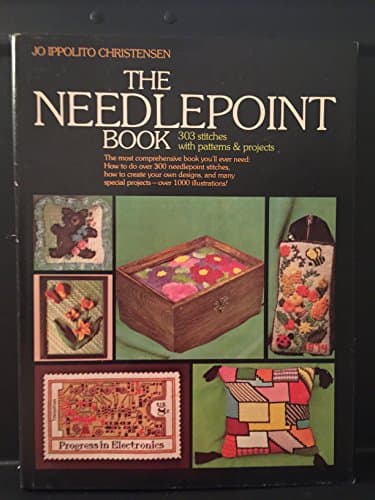 Book cover for The Needlepoint Book (The Creative Handcrafts Series) by Christensen, Jo Ippolito