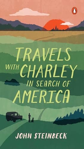 Book cover for Travels with Charley in Search of America by Steinbeck, John