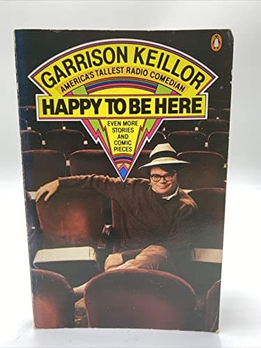 Book cover for Happy to Be Here by Keillor, Garrison