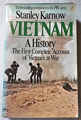 Book cover for Vietnam: A History by Karnow, Stanley
