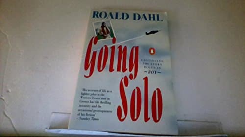 Book cover for Going Solo by Dahl, Roald