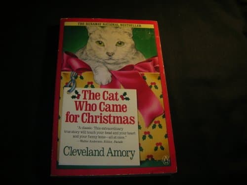 Book cover for The Cat Who Came for Christmas by Amory, Cleveland