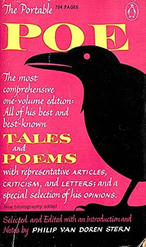 Book cover for The Portable Edgar Allan Poe (Portable Library) by Poe, Edgar Allan