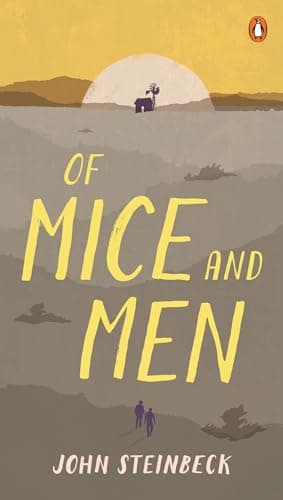 Book cover for Of Mice and Men by Steinbeck, John