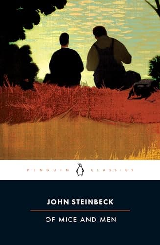 Book cover for Of Mice and Men (Penguin Great Books of the 20th Century) by Steinbeck, John
