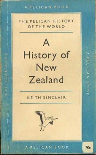 Book cover for A History of New Zealand by Sinclair, Keith