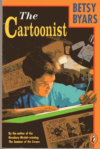 Book cover for The Cartoonist by Byars, Betsy