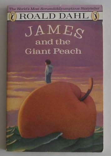 Book cover for James and the Giant Peach by Dahl, Roald