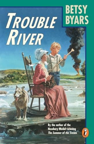 Book cover for Trouble River by Byars, Betsy