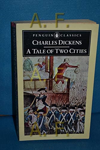 Book cover for A Tale of Two Cities (Penguin English Library) by Dickens, Charles