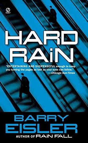 Book cover for Hard Rain by Eisler, Barry